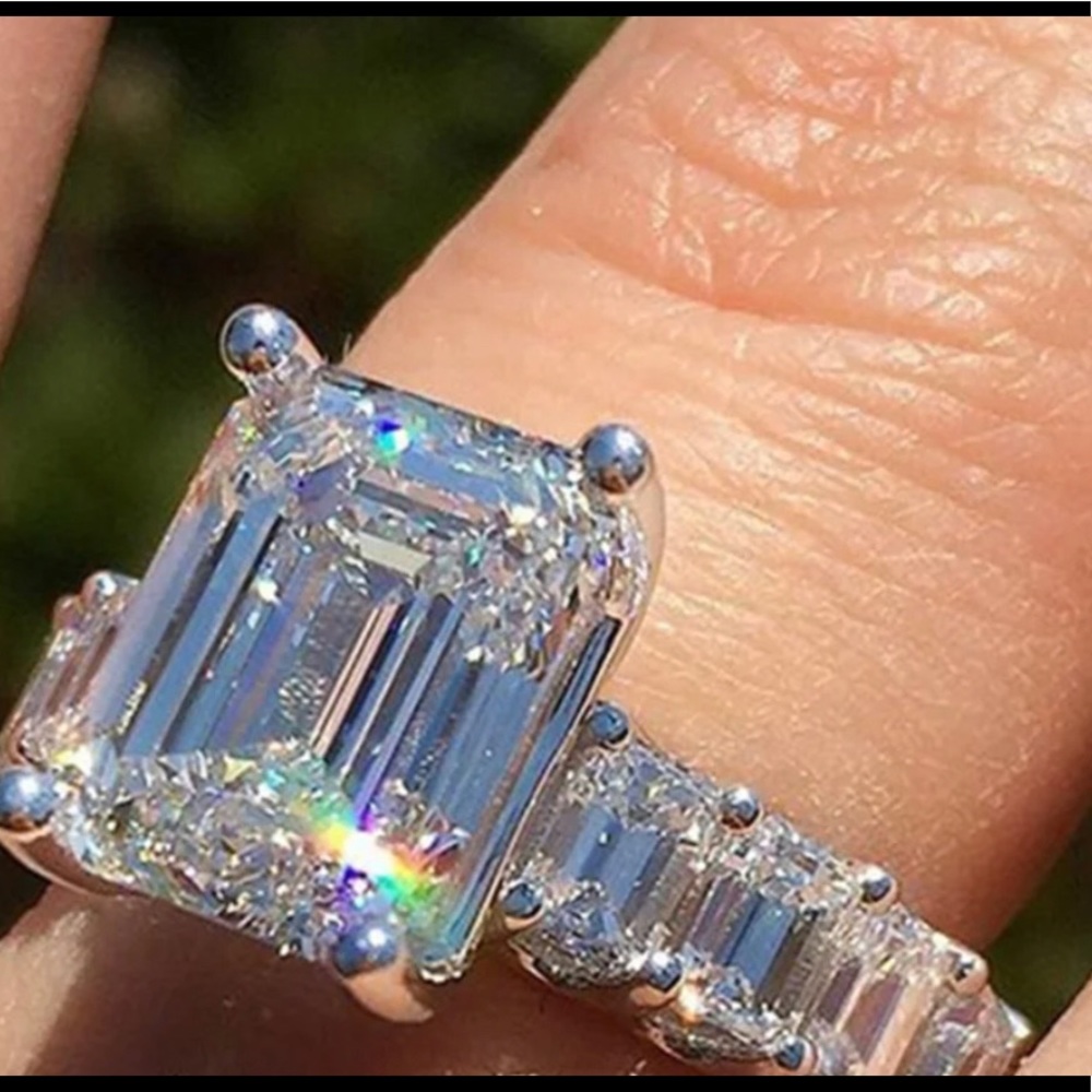 Ring Jewelry CZ Silver